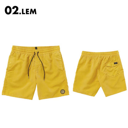 VOLCOM/ボルコム メンズ ボードショーツ CENTER TRUNK 17 2024 SPRING A2512305 サーフパンツ ショートパンツ 水着 海パン 海 ビーチ プール 海水浴 ウエスト調節 ブランド 男性用【メール便発送 24SS-07】