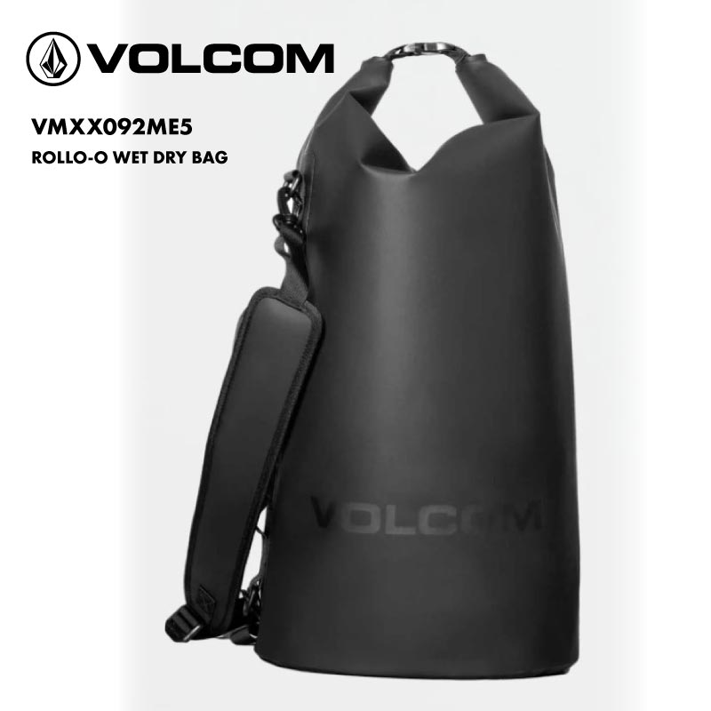 VOLCOM/ボルコム メンズ 防水バッグ Rollo-O Wet Dry Bag 2024 SUMMER VMXX092ME5 水着バッグ ビーチバッグ ウェットスーツ サーフィン プールバッグ アウトドア 防汚性 耐水性 正規品 男性用