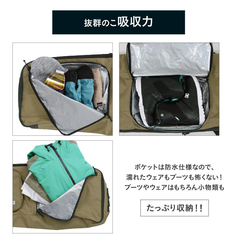 3way board case Snow wear Men's Women's PONTAPES PONBAG-131 