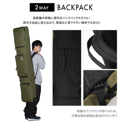 3way board case Snow wear Men's Women's PONTAPES PONBAG-131 