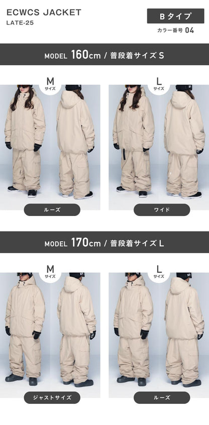 [12月中旬頃発送予定] 予約レイトプロジェクト メンズ レディース namelessage×LATE Project ジャケット単品 数量限定 ボードウェア スノボウェア スノーボード スノーウェア スキー コラボ商品 namelessage/ネームレスエイジ LATE_25