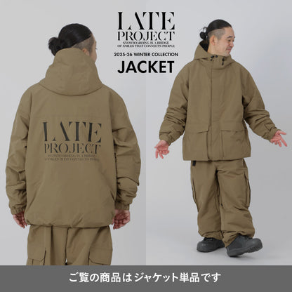 [12月中旬頃発送予定] 予約レイトプロジェクト メンズ レディース namelessage×LATE Project ジャケット単品 数量限定 ボードウェア スノボウェア スノーボード スノーウェア スキー コラボ商品 namelessage/ネームレスエイジ LATE_25