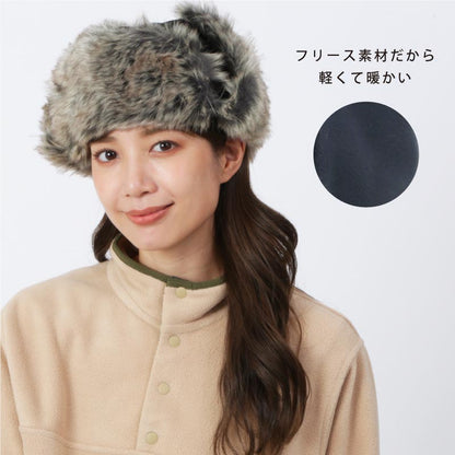 パイロットキャップ スノーボード メンズ レディース スキー 帽子 飛行帽 耳付き 耳当て 防寒 保温 雪 アウトドア namelessage/ネームレスエイジ NAMA-303