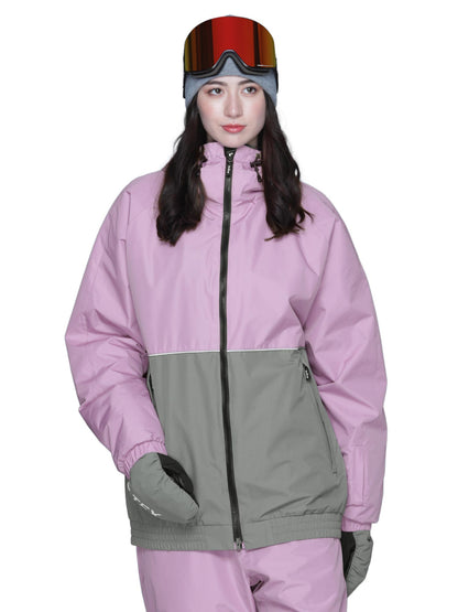 Reflector Big Style Jacket Snowboard Wear Men's Women's namelessage age-721 