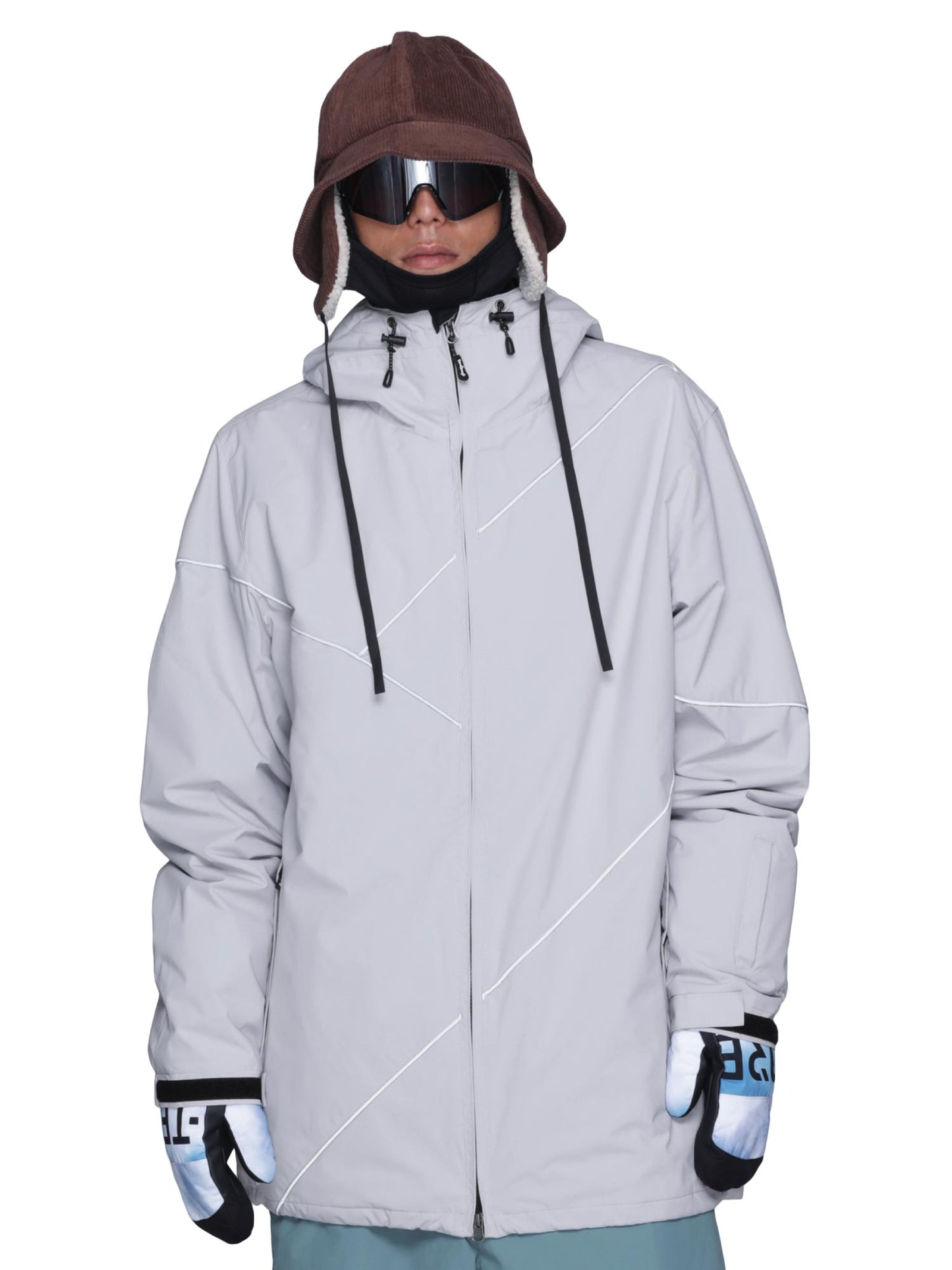 Hoodless jacket snowboard wear men's women's namelessage age-829 