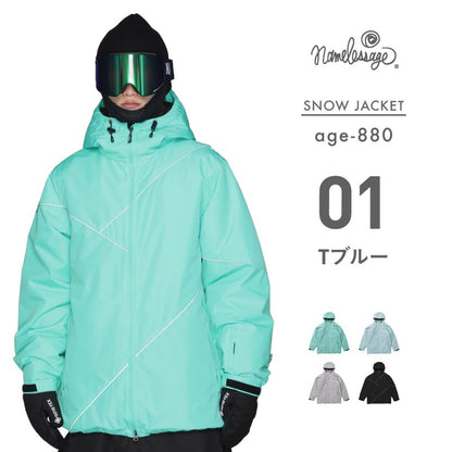 Hoodless jacket snowboard wear men's women's namelessage age-829 