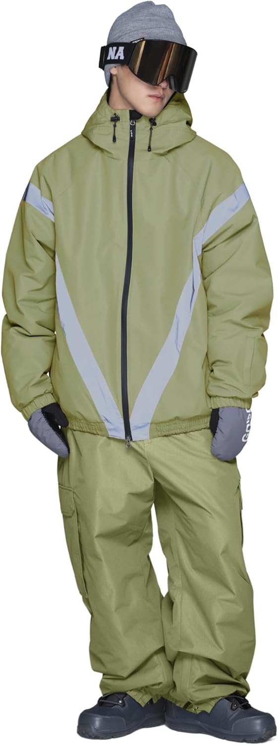 Drizzler Top and Bottom Set Snowboard Wear Men's Women's namelessage NS-39SET 