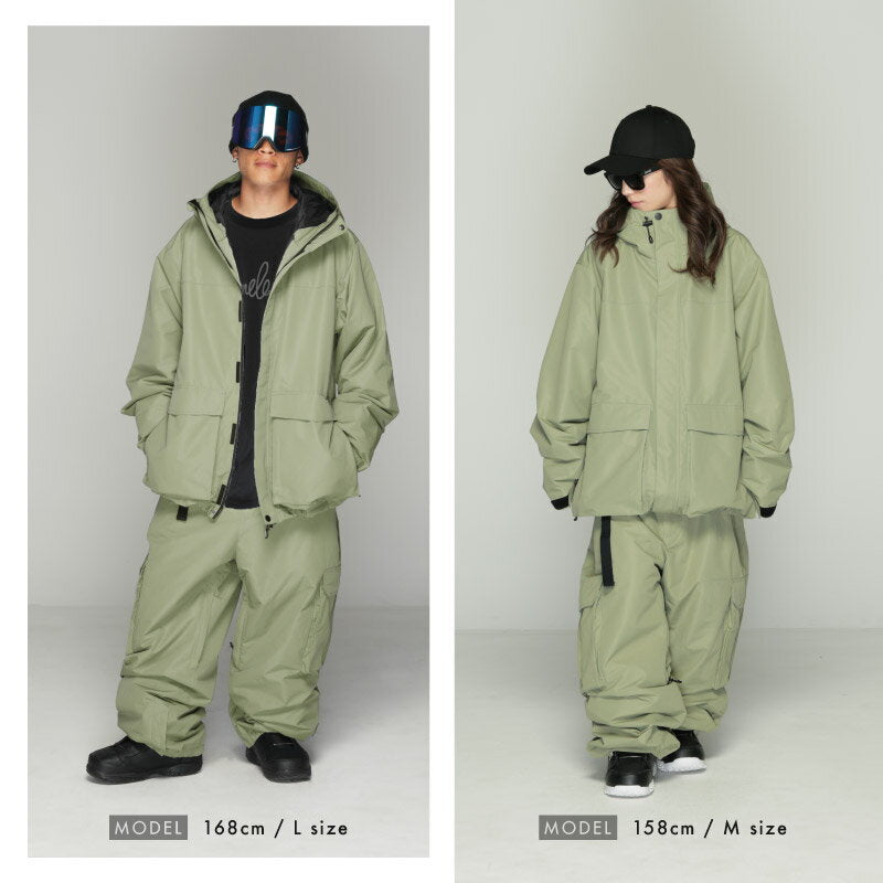 드리즐러 상하 세트 스노우 보드웨어 남성 여성 namelessage NS-39SET 