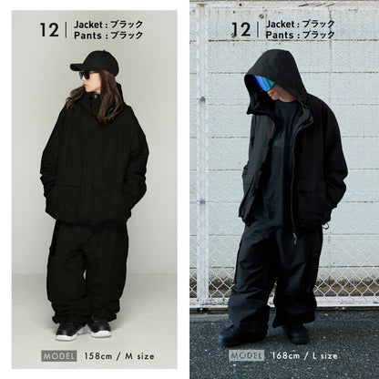 드리즐러 상하 세트 스노우 보드웨어 남성 여성 namelessage NS-39SET 