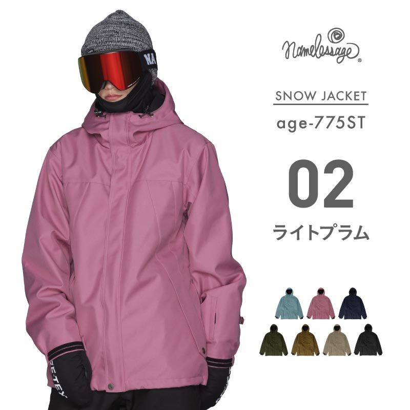 Stretch jacket snowboard wear men's women's namelessage age-775ST 