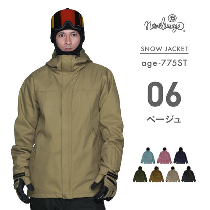 Stretch jacket snowboard wear men's women's namelessage age-775ST 