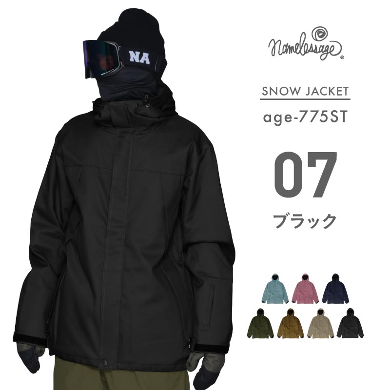 Stretch jacket snowboard wear men's women's namelessage age-775ST 