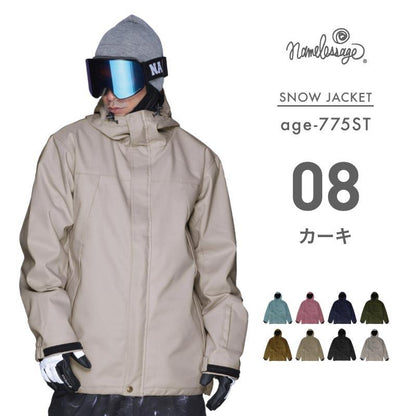 Stretch jacket snowboard wear men's women's namelessage age-775ST 