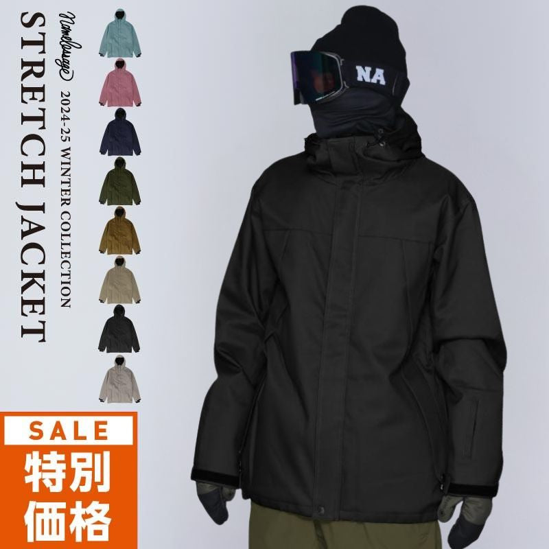 Stretch jacket snowboard wear men's women's namelessage age-775ST 