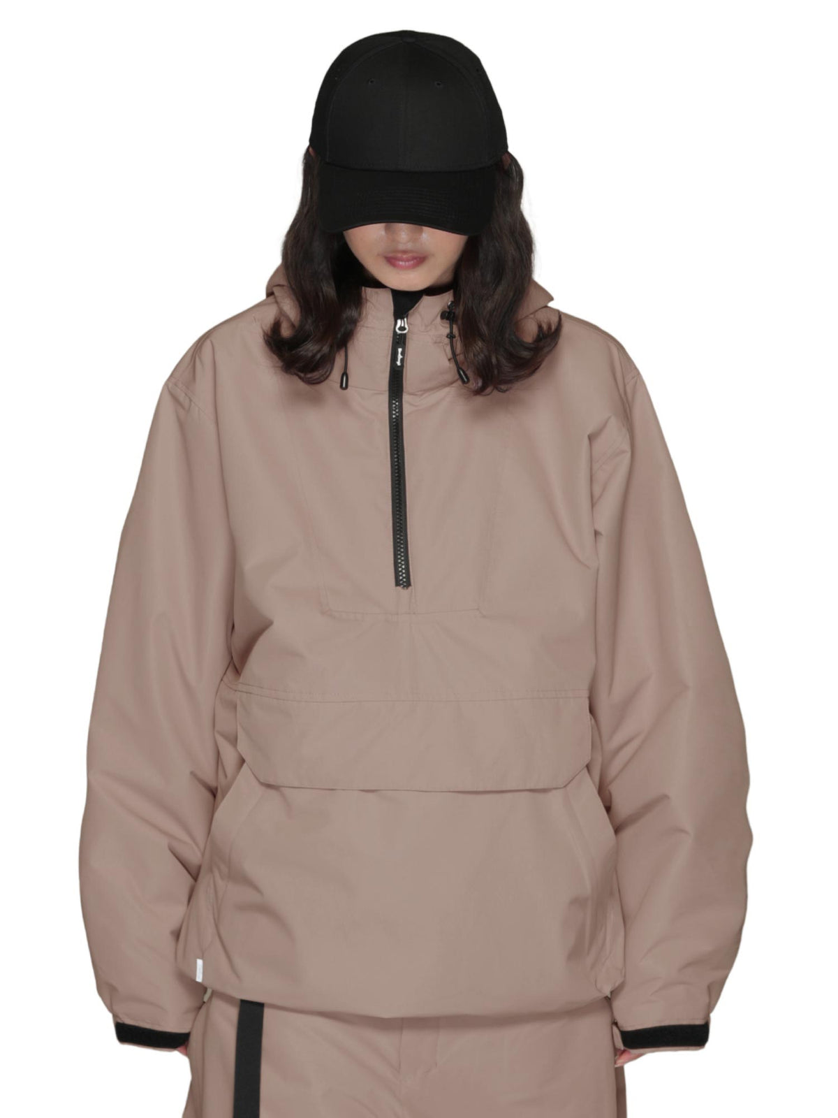 Anorak jacket snowboard wear men's women's namelessage age-828