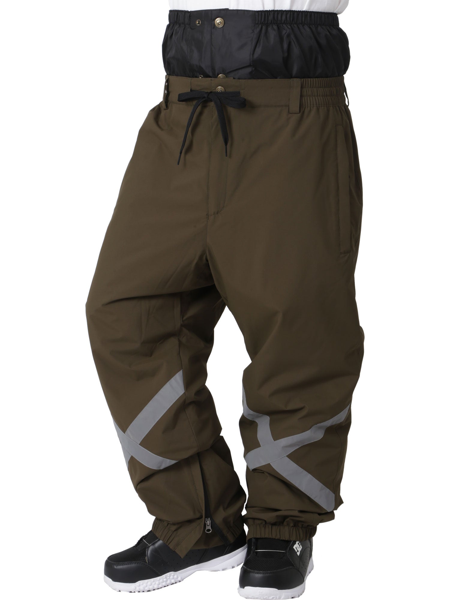 MENS】GTX SNOW PANTS スノーパンツ / WINDSTOPPER(R) プロダクト by GORE-TEX LABS  /ウィンドストッパー/ゴアテック Arunlluta スノーパンツ メンズ スキーパンツ メンズ 防水 冬用パンツ スノーボード フリース裏地 アウトドアパンツ