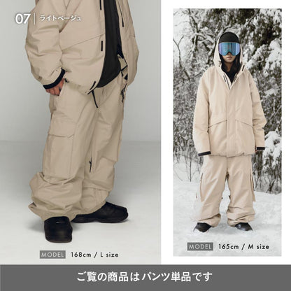 Reflector jib pants Snowboard wear Men's Women's namelessage age-741RN/age-742RN
