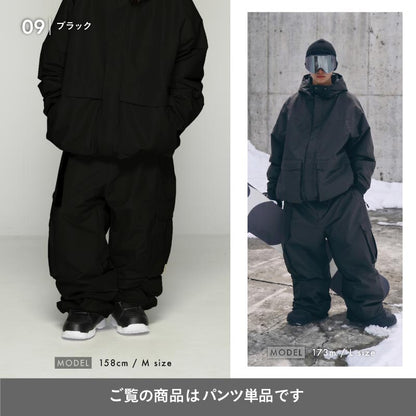 Reflector jib pants Snowboard wear Men's Women's namelessage age-741RN/age-742RN