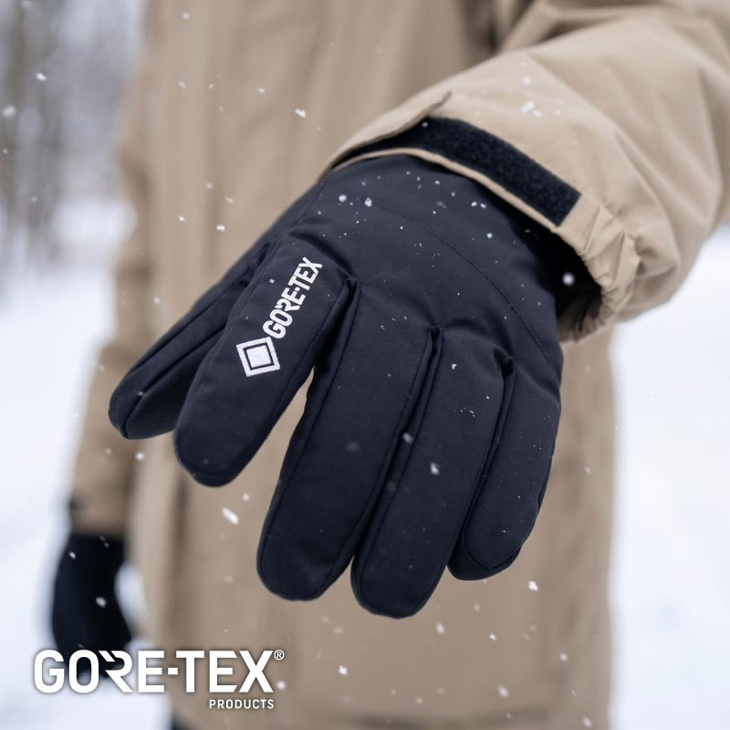 新作 11月下旬納期 ゴアテックス スノーグローブ 5本指 メンズ レディース スノーボード スノボ スキー  GORE-TEX 撥水 防風 保温 リーシュコード付 26-27 HELLOID/ヘルロイド HLG-51