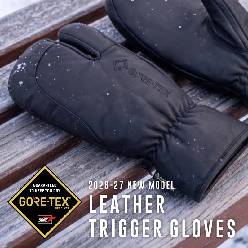 新作 11月下旬納期 ゴアテックス スノーグローブ トリガー  メンズ レディース スノーボード スノボ スキー  GORE-TEX 撥水 防風 保温 リーシュコード付 26-27 HELLOID/ヘルロイド HLG-61TR