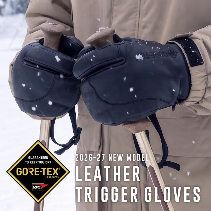 新作 11月下旬納期 ゴアテックス スノーグローブ トリガー  メンズ レディース スノーボード スノボ スキー  GORE-TEX 撥水 防風 保温 リーシュコード付 26-27 HELLOID/ヘルロイド HLG-61TR