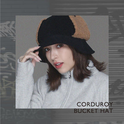 バケットハット スノーボード メンズ レディース スキー 帽子 バケハ 耳付き 耳当て 防寒 保温 雪 アウトドア namelessage/ネームレスエイジ NAMA-301 [メール便OK]