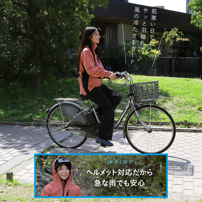 レインウェア 上下セット メンズ レディース フルオープンパンツ 自転車 登山 レインスーツ 雨合羽 雨具 合羽 XS~4L  耐水20,000mm ゴルフ 釣り NASR-100_3301