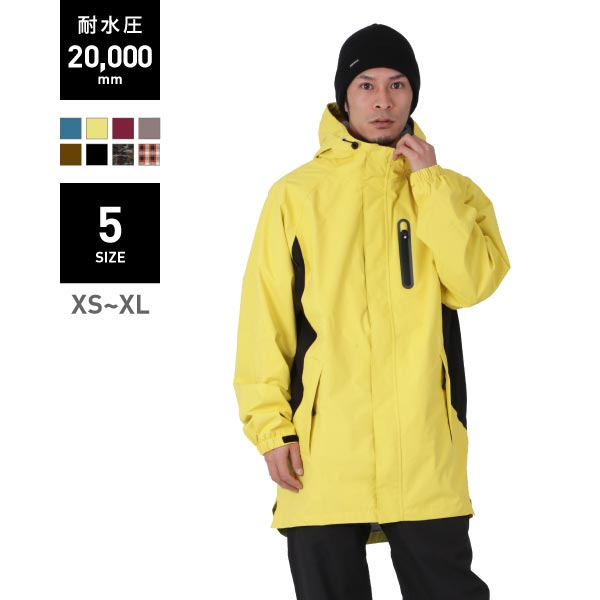 Long type stretch rainwear Men's Women's namelessage NAMJ-6000 