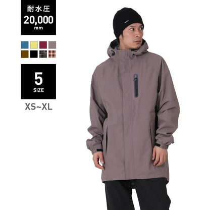 Long type stretch rainwear Men's Women's namelessage NAMJ-6000 