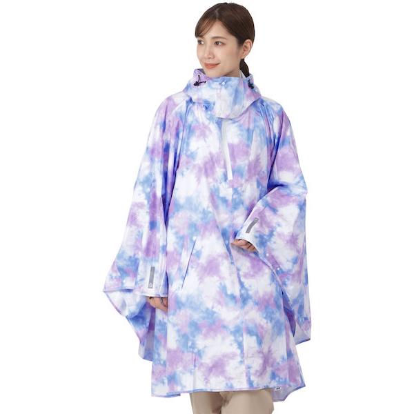 Backpack compatible pullover poncho rainwear men's women's namelessage NR-2200 