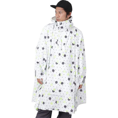 Backpack compatible pullover poncho rainwear men's women's namelessage NR-2200 
