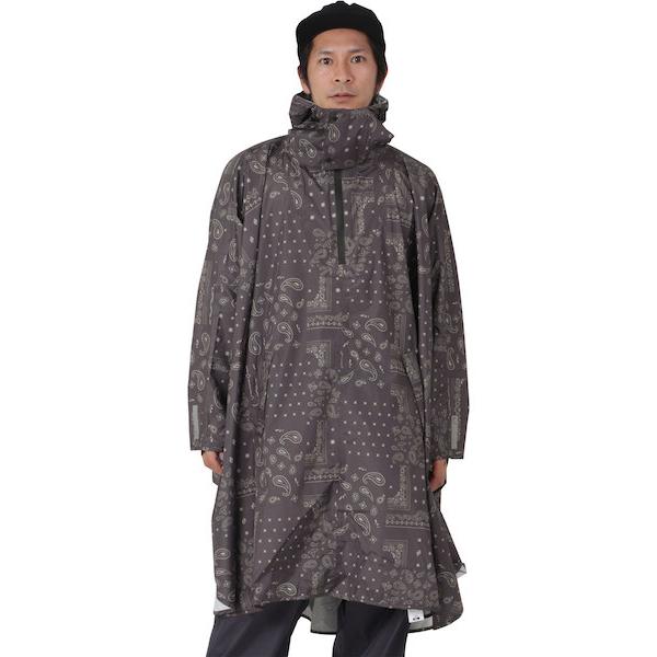 Backpack compatible pullover poncho rainwear men's women's namelessage NR-2200 