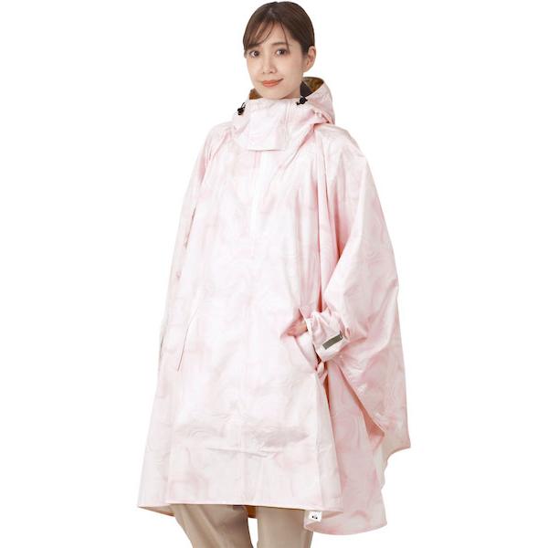 Backpack compatible pullover poncho rainwear men's women's namelessage NR-2200 