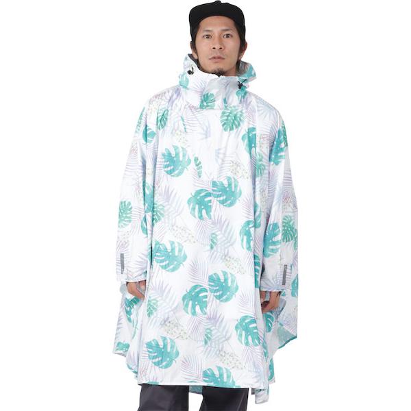 Backpack compatible pullover poncho rainwear men's women's namelessage NR-2200 