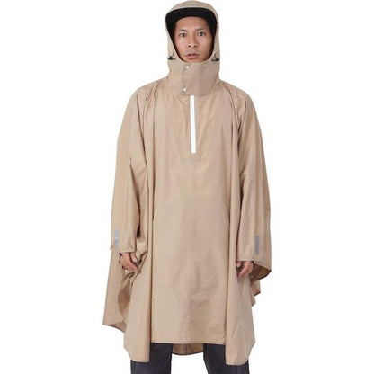 Backpack compatible pullover poncho rainwear men's women's namelessage NR-2200 