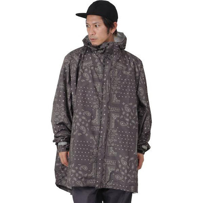 [倉庫一掃大SALE] リュック対応 フルジップポンチョ  レインウェア  レインポンチョ メンズ レディース  通勤 通学 自転車用 撥水 防水 namelessage NR-2201