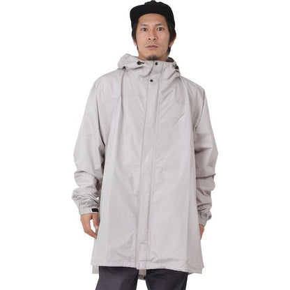 [倉庫一掃大SALE] リュック対応 フルジップポンチョ  レインウェア  レインポンチョ メンズ レディース  通勤 通学 自転車用 撥水 防水 namelessage NR-2201