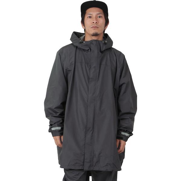 [倉庫一掃大SALE] リュック対応 フルジップポンチョ  レインウェア  レインポンチョ メンズ レディース  通勤 通学 自転車用 撥水 防水 namelessage NR-2201