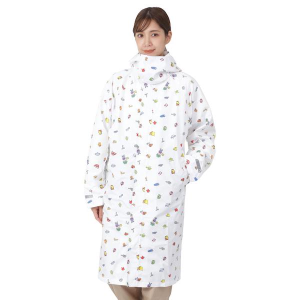 [倉庫一掃大SALE] リュック対応 レインコート レインウェア  メンズ レディース  通勤 通学 自転車用 撥水 防水 namelessage NR-2202