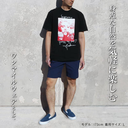 アウトドア ショートパンツ メンズ レディース アウトドアパンツ ストレッチ パンツ 速乾 伸縮 撥水 水陸両用 サーフパンツ キャンプ 登山 ハイキング NAOP-40  [メール便対応]