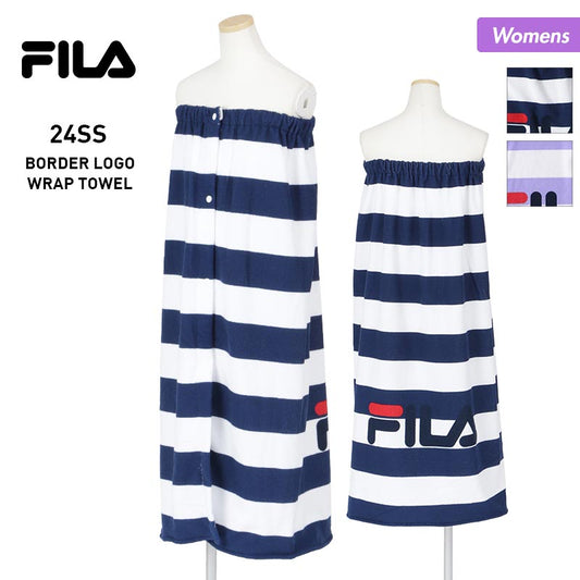 FILA Women's Wrap Towel 223801 Rolled Towel Change of Clothes Towel Button Kigae Towel Beach Towel Bath Towel Beach Sea Bathing Pool For Women