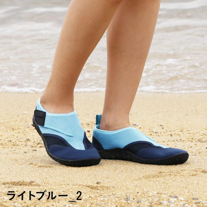 Marine shoes 18 cm to 28 cm Beach shoes Aqua shoes Water shoes Flip-flops Rocky beaches Snorkeling Diving Men's Women's Kids Juniors POMS-2100