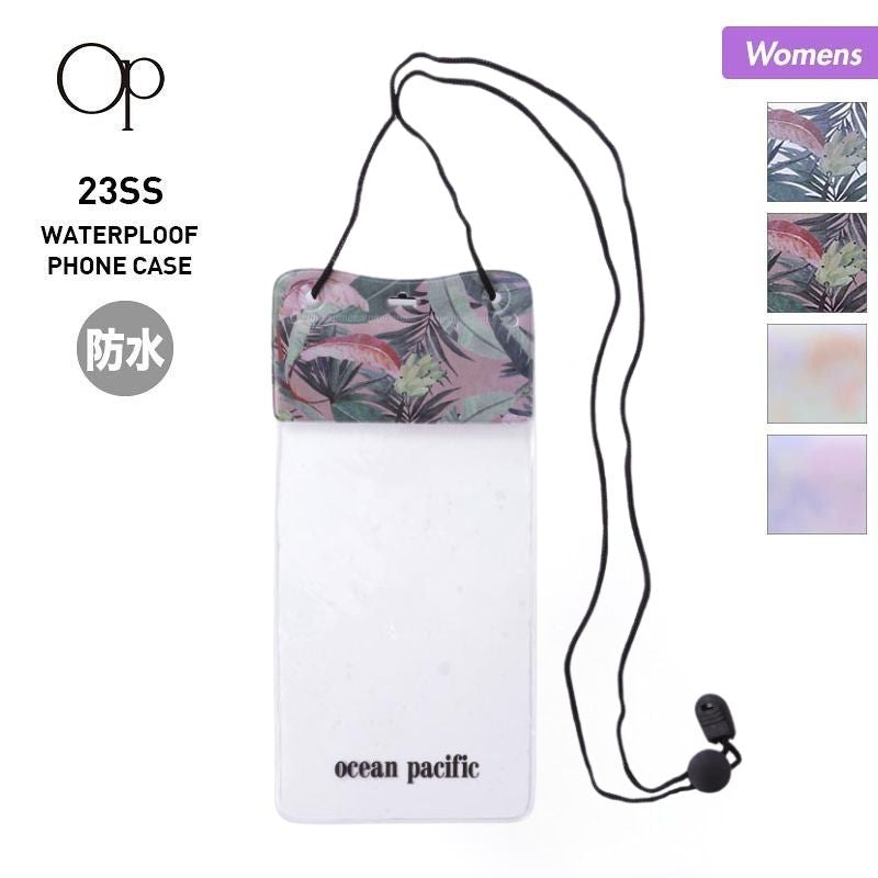 [倉庫一掃大SALE] OP/オーシャンパシフィック レディース 防水 スマートフォンケース 523923 スマホケース 首掛け 携帯ケース 防水ケース プール 海水浴 ビーチ 女性用[メール便発送 23SS-07]