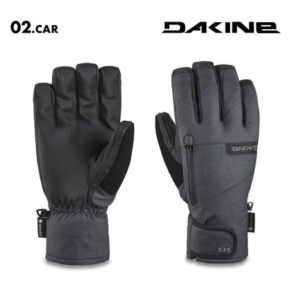 DAKINE/ダカイン メンズ GORE-TEX 5指グローブ TITAN GORE-TEX SHORT GLOVE 2024 SNOW BE237-713 スノボ スキー スノーグローブ 防寒 インナー付き シンプル 防水ジッパー 雪山 正規品 ゲレンデ 男性用