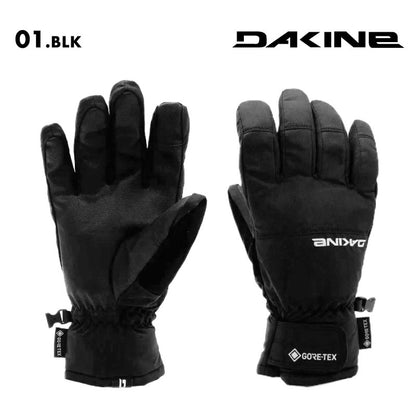 DAKINE/ダカイン メンズ GORE-TEX 5指グローブ SATURN GORE-TEX GLOVE 2024 SNOW BE237-730 スノボ スキー スノーグローブ 防寒 タッチパネル対応 シンプル 防水ジッパー 雪山 正規品 ゲレンデ 男性用