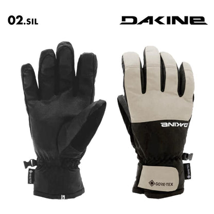 DAKINE/ダカイン メンズ GORE-TEX 5指グローブ SATURN GORE-TEX GLOVE 2024 SNOW BE237-730 スノボ スキー スノーグローブ 防寒 タッチパネル対応 シンプル 防水ジッパー 雪山 正規品 ゲレンデ 男性用