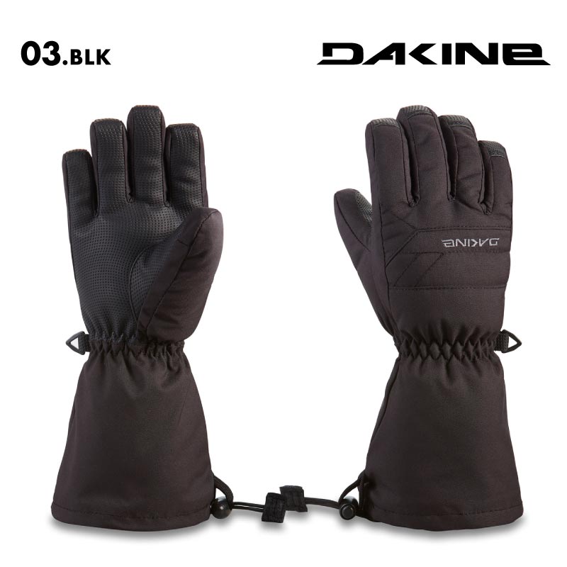 DAKINE/ダカイン キッズ 5指グローブ 【YOUTH】 YUKON GLOVE 2024 SNOW BE237-792 スノボ スキー スノーグローブ 防寒 耐水 撥水 防湿 シンプル 雪山 ゲレンデ ジュニア 子供用 こども用 男の子用 女の子用