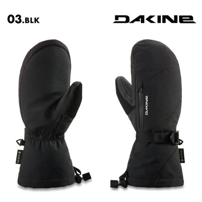 DAKINE/ダカイン レディース GORE-TEX ミトングローブ WOMENS SEQUOIA GORE-TEX MITT 2024 SNOW BE237-768 スノボ スキー スノーグローブ 防寒 インナー付き 防水ジッパー かわいい ゲレンデ 雪山 ポケット 女性用