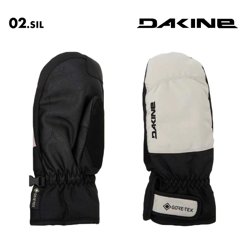 DAKINE/ダカイン レディース GORE-TEX ミトングローブ SILVIA GORE-TEX MITT 2024 SNOW BE237-779 スノボ スキー スノーグローブ 防寒 タッチパネル対応 シンプル 裏地フリース 雪山 ゲレンデ 正規品 女性用