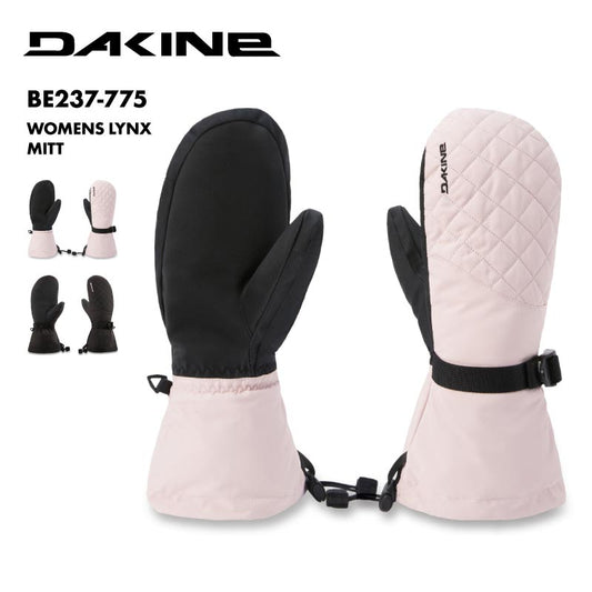 DAKINE/ダカイン レディース ミトングローブ WOMENS LYNX MITT 2024 SNOW BE237-775 スノボ スキー スノーグローブ 防寒 かわいい オーバーミトン ラバーテック シンプル 雪山 ゲレンデ 女性用